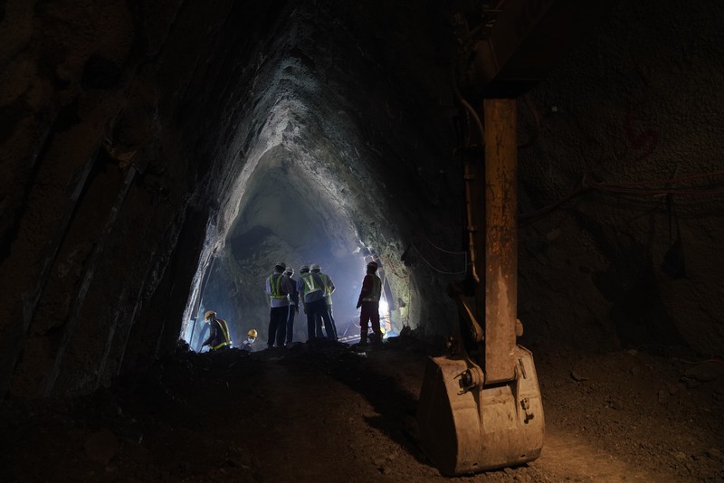 Seluruh Terowongan di Proyek KCJB Berhasil Ditembus. (Dok. KCIC)