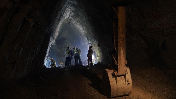 Seluruh Terowongan di Proyek KCJB Berhasil Ditembus. (Dok. KCIC)