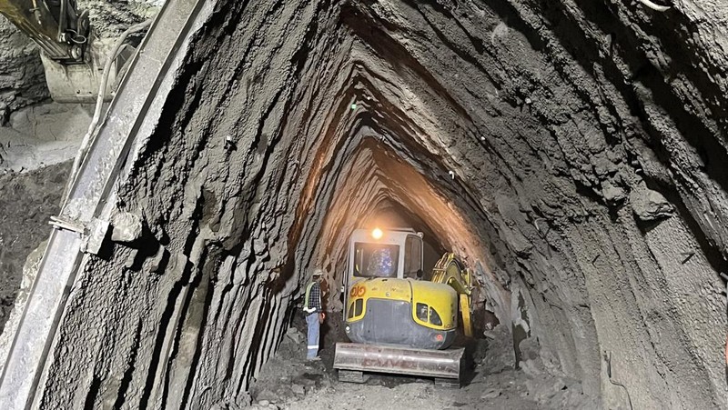 Seluruh Terowongan di Proyek KCJB Berhasil Ditembus. (Dok. KCIC)