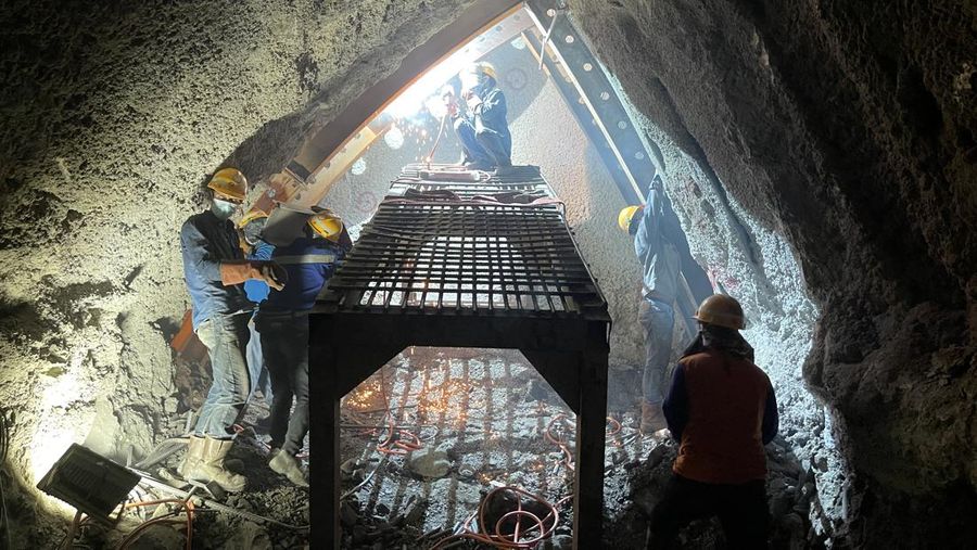 Seluruh Terowongan di Proyek KCJB Berhasil Ditembus. (Dok. KCIC)