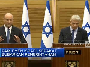 Parlemen Israel Sepakat Bubarkan Pemerintahan