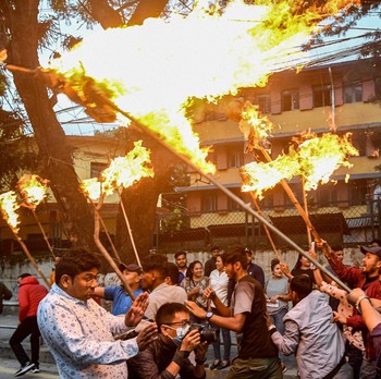 Nepal Memanas! Mahasiswa Turun ke Jalan Gegara Inflasi