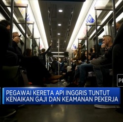Pegawai Mogok, Layanan Kereta Api  Di Inggris Terancam Mandek