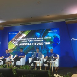 Harga IPO Arkora Hydro Rp 300/Saham, Listing 8 Juli