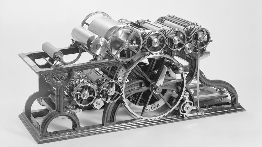 Rotary printing press