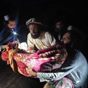Helikopter Turun, Potret Evakuasi Gempa Dahsyat Afghanistan