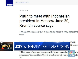 Dikabarkan Akan Bertemu Putin, Jokowi Merapat ke Rusia?