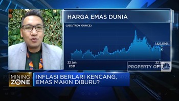 Emas Diburu Saat Inflasi Kian Kencang, Bisa ke USD 2.000/Oz