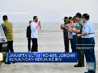 Jakarta Ultah, Jokowi Malah Terbang ke IKN