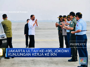 Jakarta Ultah, Jokowi Malah Terbang ke IKN
