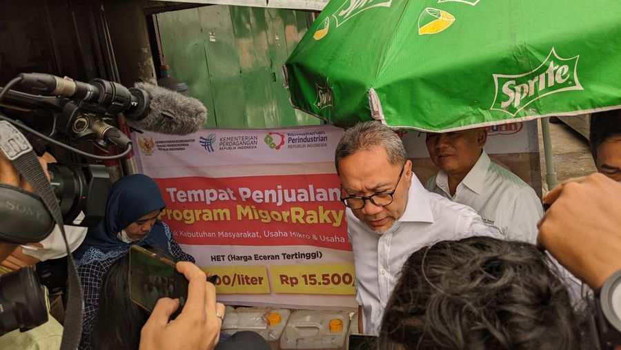 Menteri Perdagangan Zulkifli Hasan (CNBC Indonesia/Emir Yanwardhana )