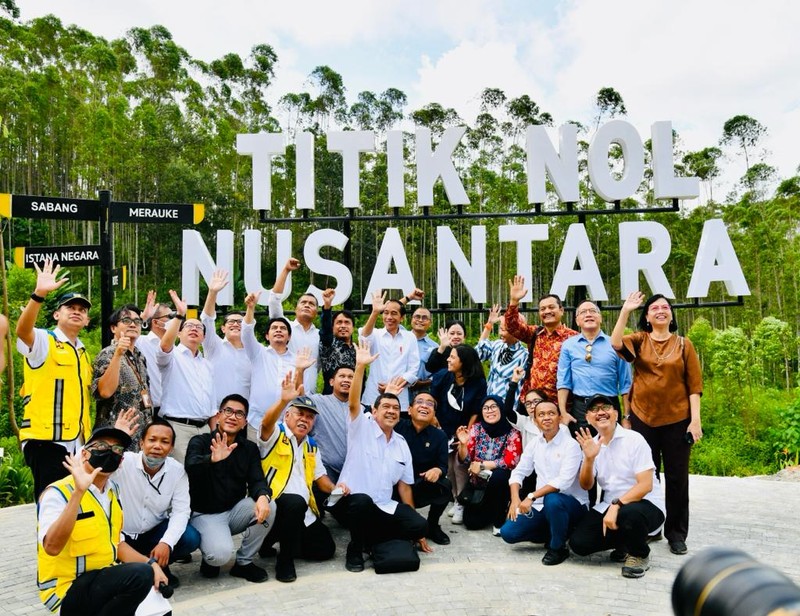 Presiden Jokowi bermalam di IKN (Dok: Biro Pers Sekretariat Presiden)