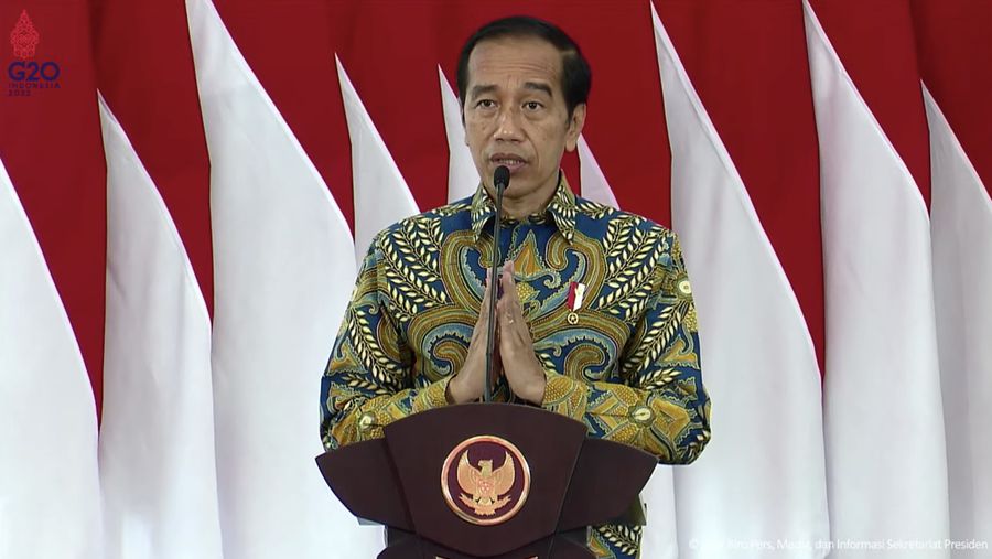Jokowi di Penyampaian LHP LKPP Tahun 2021, Istana Kepresidenan Bogor, 23 Juni 2022