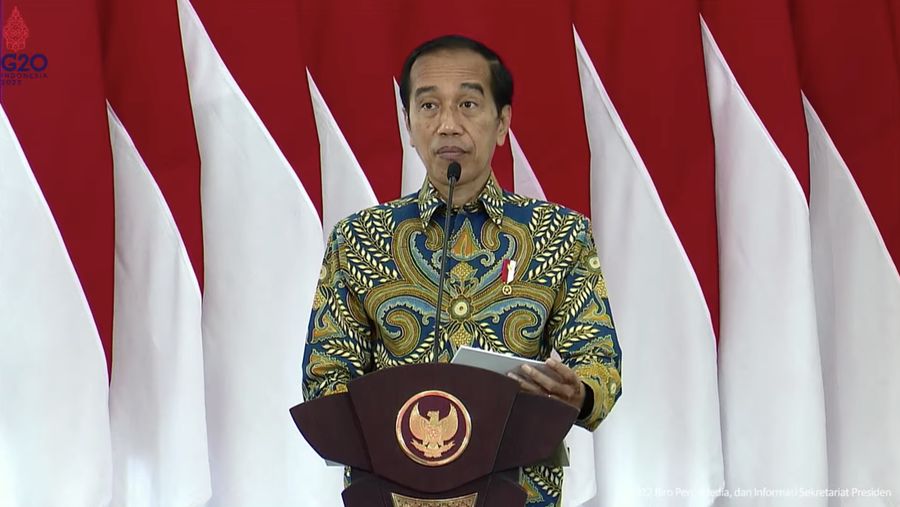 Jokowi di Penyampaian LHP LKPP Tahun 2021, Istana Kepresidenan Bogor, 23 Juni 2022
