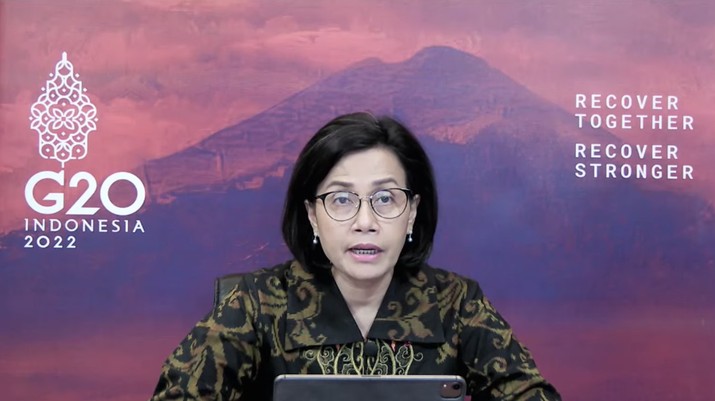 Menteri Keuangan RI, Sri Mulyani di Konferensi Pers APBN KiTA (Tangkapan Layar Youtube) Menteri Keuangan RI, Sri Mulyani di Konferensi Pers APBN KiTA (Tangkapan Layar Youtube)