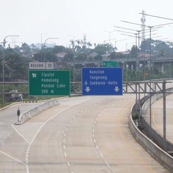 Asyik! Tol Serpong-Cinere Sudah Beres, Tunggu Diresmikan
