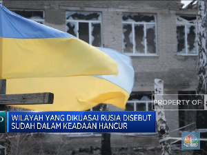 Agresif Invansi, Rusia Kuasai 55% Wilayah Donetsk