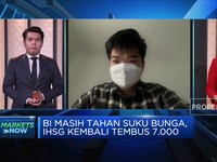 BI Tahan Suku Bunga Acuan, IHSG Kembali ke Level 7.000-an