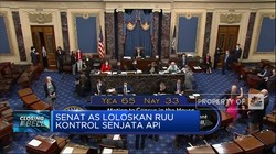 Senat AS Loloskan RUU Kontrol Senjata Api