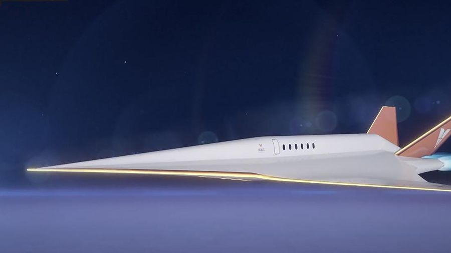 Desain pesawat Mach 9 Venus Aerospace