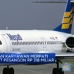Merpati Airlines Bangkrut, Karyawan Dapat Pesangon Rp 54 M