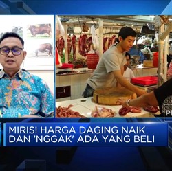 Harga Daging Meroket, Daya Beli Anjlok Lebih Dari 50%