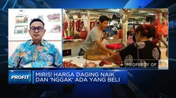 Harga Daging Meroket, Daya Beli Anjlok Lebih Dari 50%