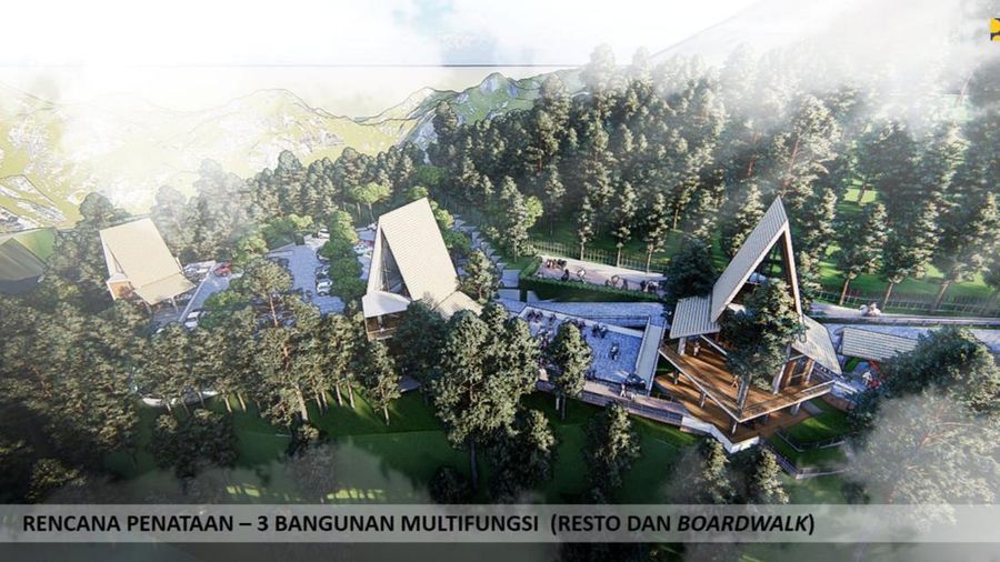 Sebagai upaya mendukung pengembangan Kawasan Strategis Pariwisata Nasional (KSPN) Bromo-Tengger-Semeru di Provinsi Jawa Timur, Kementerian Pekerjaan Umum dan Perumahan Rakyat (PUPR) merencanakan pembangunan Terminal Wisata Seruni Point yang terintegrasi dengan jembatan gantung kaca. (Biro Pers Kementerian PUPR)