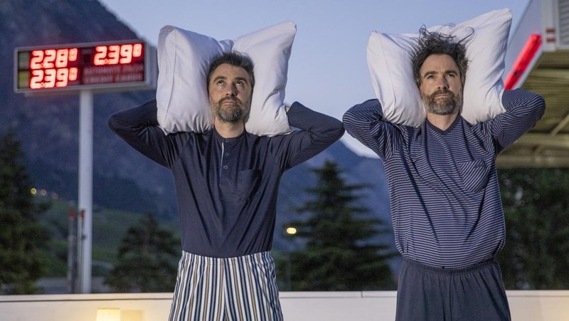 The Vineyard suite of the Null-Stern-Hotel (Zero-Star-Hotel), offering guests a choice between four open-air rooms in reaction to the world current state after the pandemic, by Swiss artists Frank and Patrik Riklin is pictured in Saillon, Switzerland June 15, 2022. Picture taken June 15, 2022. REUTERS/Denis Balibouse