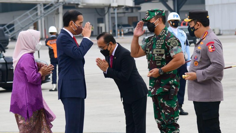 Bertolak ke Jerman, Presiden Jokowi Akan Hadiri KTT G7 (Muchlis Jr - Biro Pers Sekretariat Presiden)