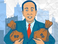 10 Tahun Jokowi: Utang RI Bertambah Rp 6.000 T, APBN Boncos