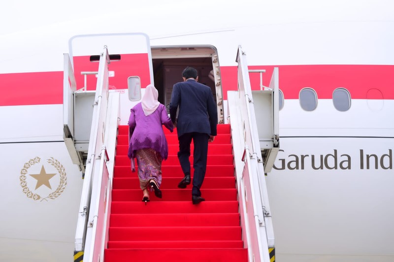 Bertolak ke Jerman, Presiden Jokowi Akan Hadiri KTT G7 (Muchlis Jr - Biro Pers Sekretariat Presiden)