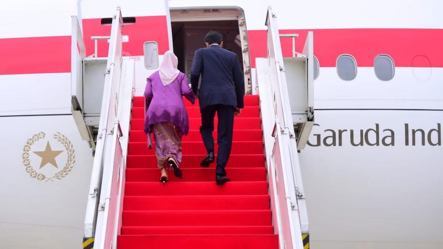 Bertolak ke Jerman, Presiden Jokowi Akan Hadiri KTT G7 (Muchlis Jr - Biro Pers Sekretariat Presiden)