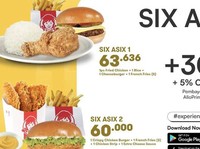 Sedap, Pakai Allo Bank 4 Varian Burger Wendy's Rp 100 Ribu