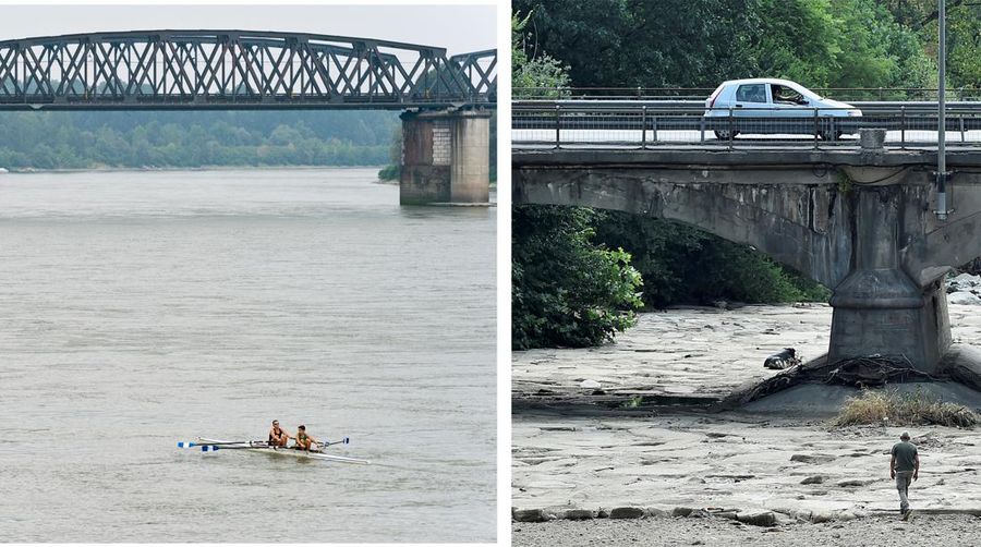 A general view of the dry riverbank of the Sangone river, a tributary of the Po river, which experiences its worst drought for 70 years, in Beinasco, Turin, Italy June 19, 2022. REUTERS / Massimo Pinca