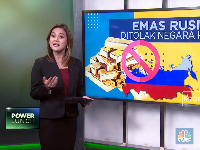 Emas Rusia Ditolak Negara Kaya