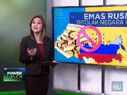 Emas Rusia Ditolak Negara Kaya