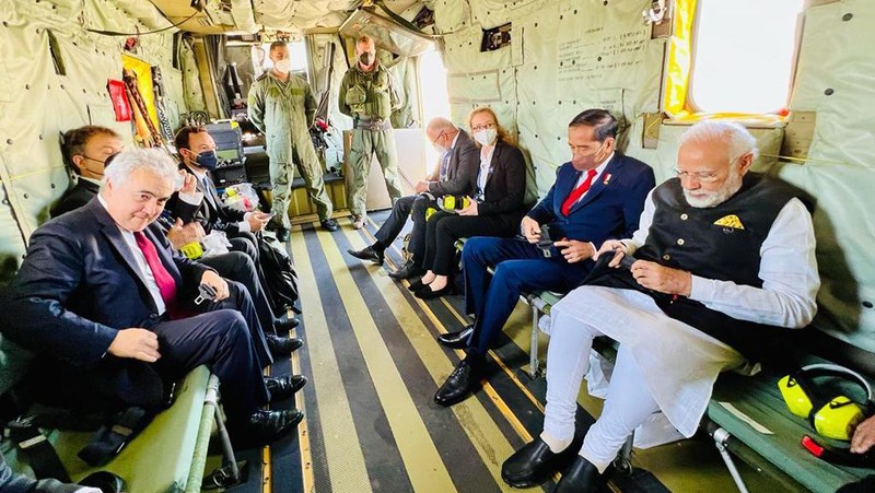 Hari kedua kunjungan kerjanya di Munich, Jerman, 27 Juni 2022, Presiden Joko Widodo akan menghadiri Konferensi Tingkat Tinggi (KTT) G7 ke-48 yang digelar di Schloss Elmau, Pegunungan Alpen Bavaria, Jerman. (Dok: Biro Pers Sekretariat Presiden)