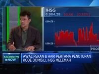 Hari Pertama Penutupan Kode Domisili, IHSG Sesi I Melemah