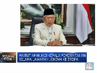 Jokowi ke Eropa, Ma'ruf Jadi Pimpinan Negara