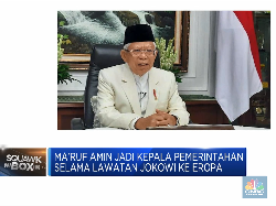 Jokowi ke Eropa, Ma'ruf Jadi Pimpinan Negara