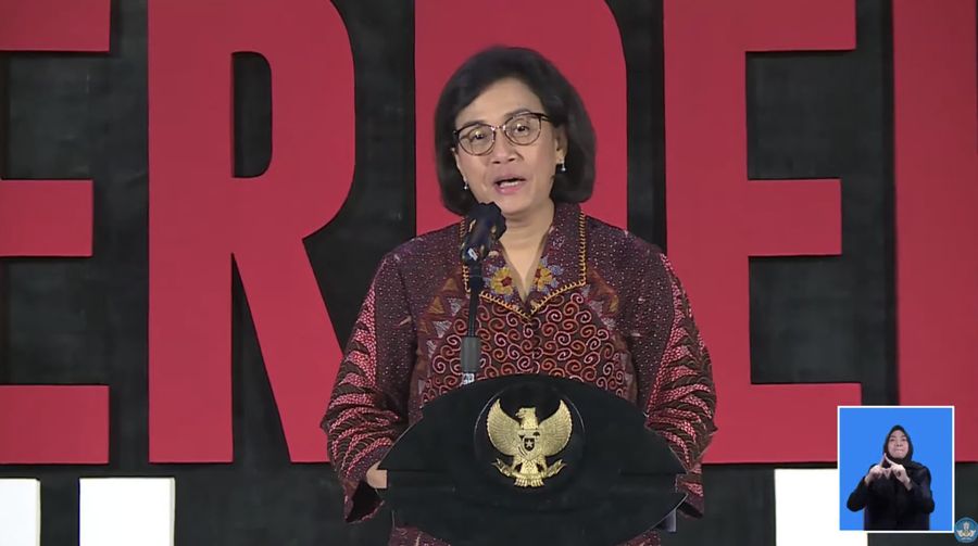 Menteri Keuangan Sri Mulyani (Tangkapan layar)
