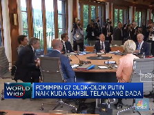 Putin Diolok-Olok Petinggi Negara di KTT G7