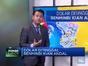 Dolar Ditinggal, Renminbi Kian Andal