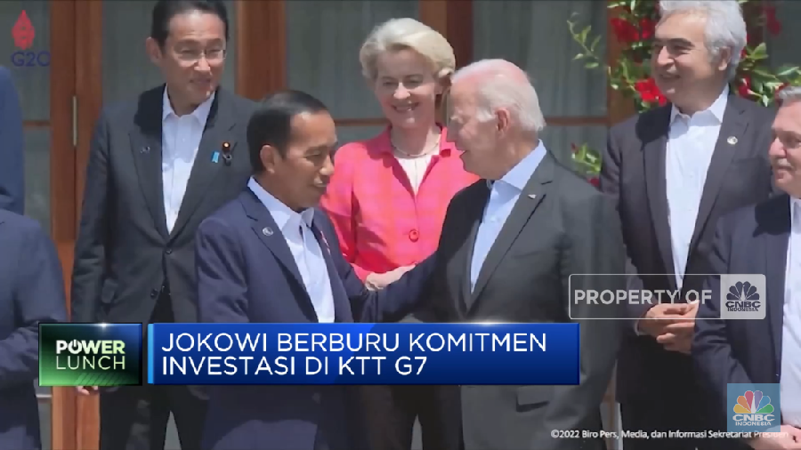 Jokowi Berburu Komitmen Investasi di KTT G7