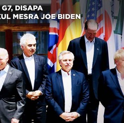 Video Jokowi di G7, Disapa & Dirangkul Mesra Joe Biden