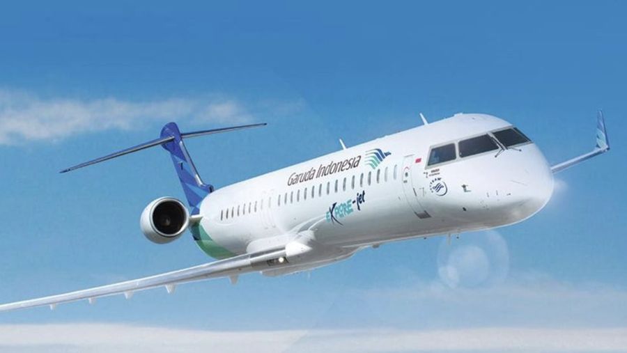 Pesawat CRJ-1000 Garuda Indonesia (Dok: Garuda Indonesia)