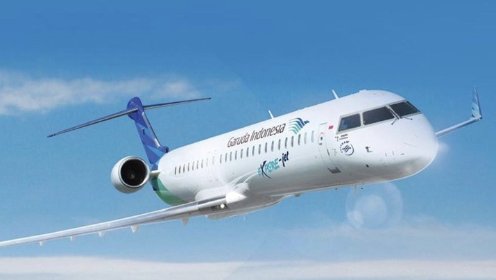 Pesawat CRJ-1000 Garuda Indonesia (Dok: Garuda Indonesia) Pesawat CRJ-1000 Garuda Indonesia (Dok: Garuda Indonesia)