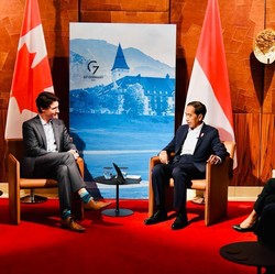 Jokowi-PM Kanada Bertemu, Bulatkan Tekad Tuntaskan ICA-CEPA