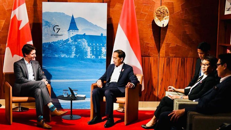 Presiden Jokowi berkomitmen tinggi untuk terus meningkatkan kerja sama Indonesia-Kanada ke depan.